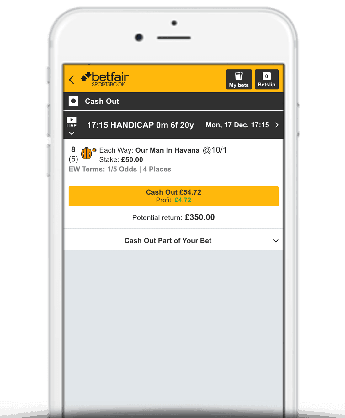 What Is Betfair Cash Out?